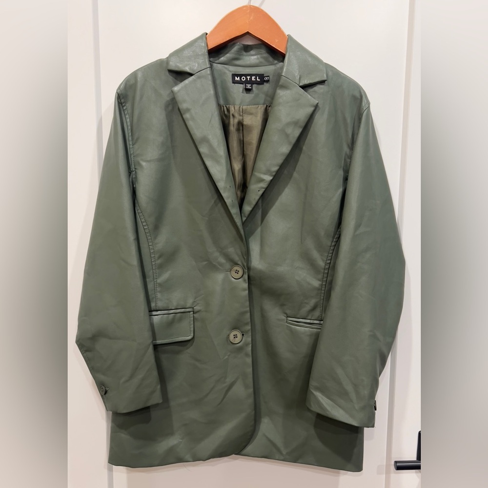 Motel Rocks Olive Blazer